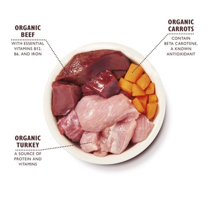 LILY'S KITCHEN Organic Pate Turkey, bez žitarica, 85g