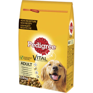 PEDIGREE Vital Protection Adult s peradi i povrćem, 2,6kg