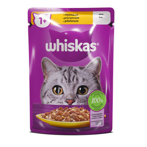 WHISKAS Vrećica Piletina u želeu, 1+ 85g
