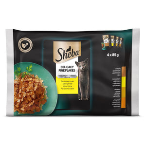 SHEBA Delicacy Multipack, Izbor peradi u želeu, 4x85g