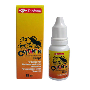 DIAFARM Vitamin C kapi za zamorčiće, 15ml