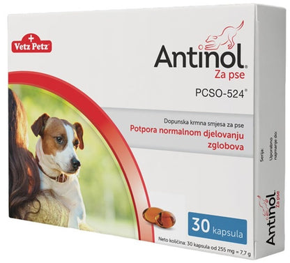 VETZ Antinol za smanjenje upalnih procesa u zglobovima za pse