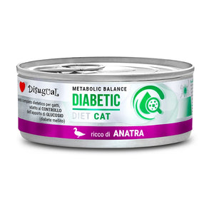 DISUGUAL Metabolic Balance Diabetic konzerva za mačke, pačetina, 85 g