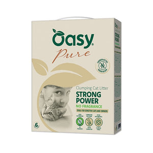 OASY Pure Strong Power grudajući pijesak bezmirisni 6L