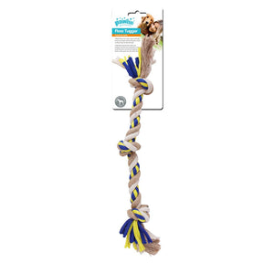 PAWISE Floss Tugger Pamučna kost 3 čvora ,40cm