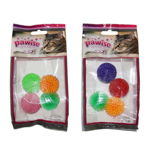 PAWISE Glitter Loptice, 4kom, razne boje