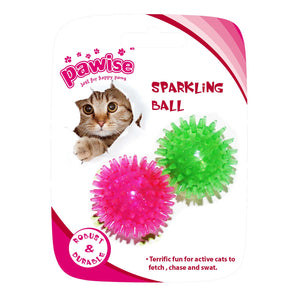 PAWISE Sparkling Loptica svjetleća 2kom, 4,5cm, razne boje