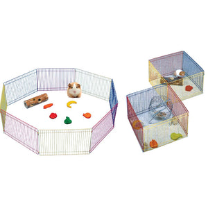 PAWISE Ogradica za igru Hamster Play Pen 8 segmenata, fi 91cm