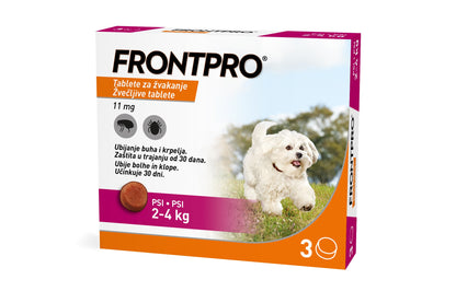 Frontpro (Boehringer), tablete za pse, protiv buha i krpelja
