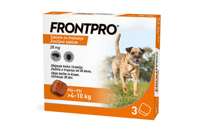 Frontpro (Boehringer), tablete za pse, protiv buha i krpelja