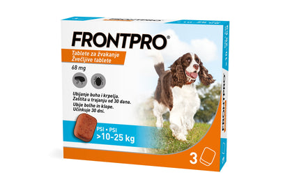 Frontpro (Boehringer), tablete za pse, protiv buha i krpelja