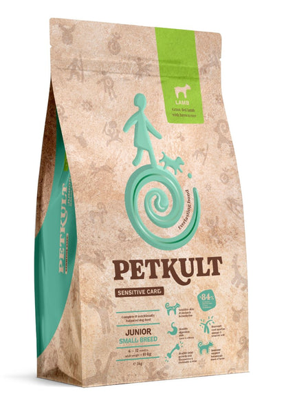 PETKULT Sensitive JUNIOR, Small, janjetina sa smeđom rižom