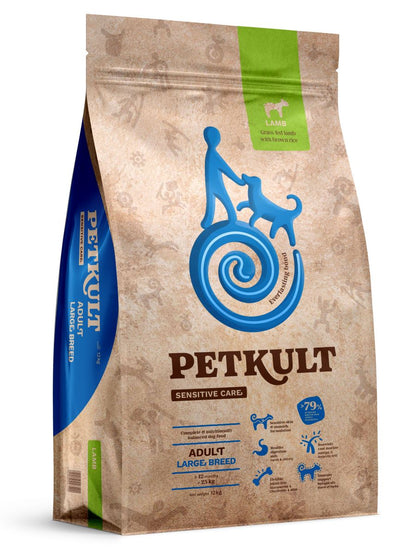 PETKULT Sensitive, Large, janjetina sa smeđom rižom