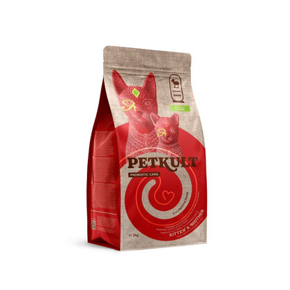 PETKULT Probiotic Care KITTEN&MOTHER, sa svježom janjetinom