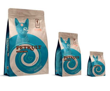 PETKULT Probiotic Care Sensitive, bogato svježim lososom, bez žitarica
