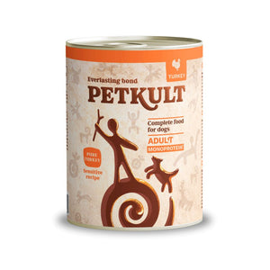 PETKULT Konzerva za pse Monoprotein Sensitive, puretina s krumpirom, GF, 800g
