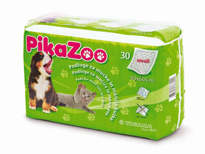 PikaZoo Upijajuće prostirke 30 komada