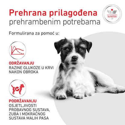 RC VHN Small Dog Glycobalance, za regulaciju opskrbe glukozom, 1,5kg