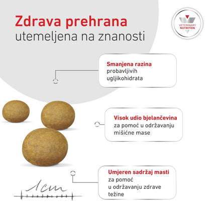 RC VHN Small Dog Glycobalance, za regulaciju opskrbe glukozom, 1,5kg
