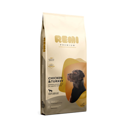 REMI PREMIUM Large, s piletinom i puretinom