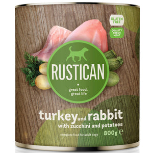 RUSTICAN Puretina i kunićevina s tikvicama i krumpirom, bez glutena