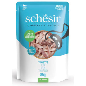 SCHESIR Vrećica za mačke, Tuna u želeu, 85g