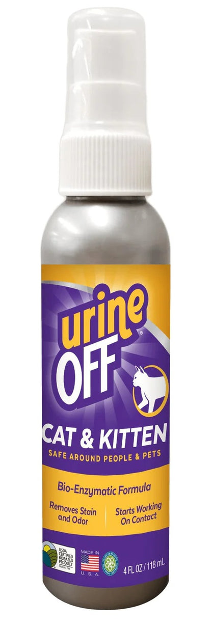 Urine Off, sprej za uklanjanje neugodnih mirisa i mrlja, za mačke