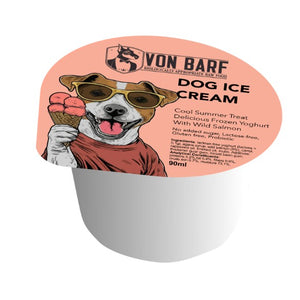 Von BARF Sladoled za pse, divlji losos, 90ml