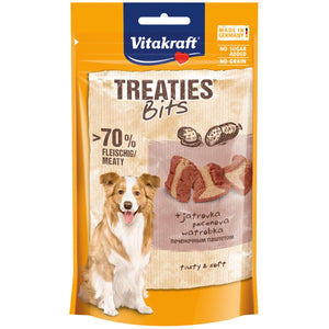 VITAKRAFT Treaties Bits, s jetrom, poslastica za pse, 120g