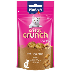 VITAKRAFT Crispy Crunch Malt Anti Hairball, poslastica za mačke, 60 g