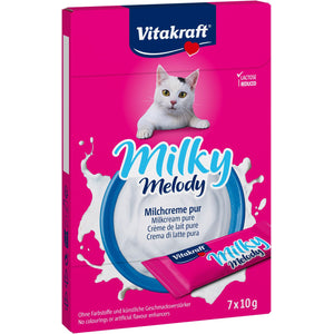 VITAKRAFT Milky Melody, mliječna krema, poslastica za mačke, 7x10 g