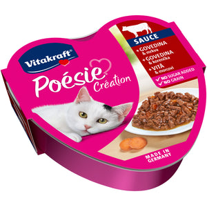 VITAKRAFT Poesie Creation govedina i mrkva u umaku 85g