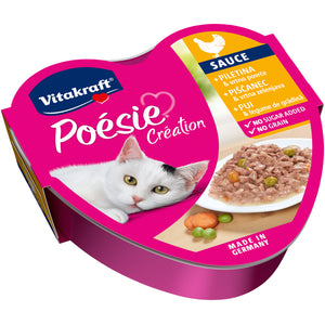 Vitakraft Poesie Creation  piletina s povrćem u umaku 85g