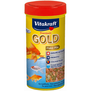 VITAKRAFT Gold Flake-Mix, hrana u listićima, za zlatne ribe