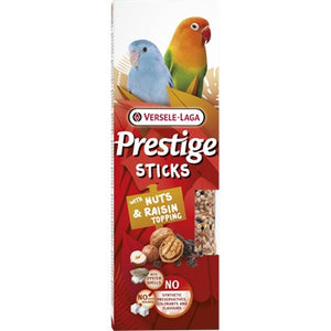 VERSELE-LAGA Prestige štapići s lješnjacima i grožđicama,  za tigrice 2 kom/60g
