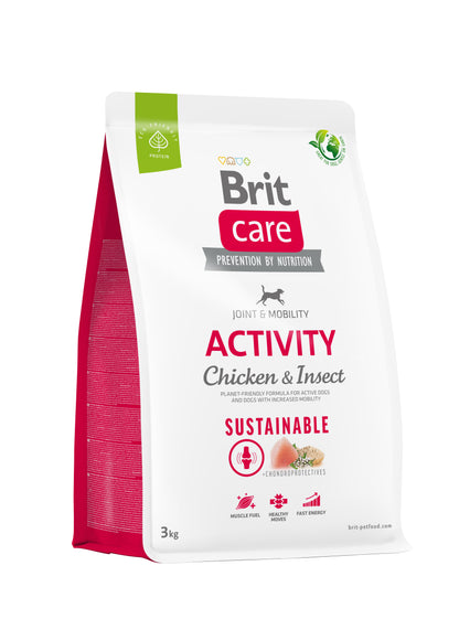 BRIT CARE Digestion & Relax Sustainable Activity, piletina s insektima