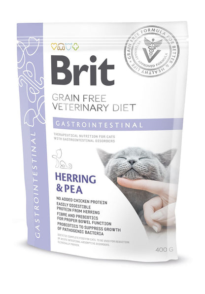 BRIT GF Veterinary Diets Cat Gastrointestinal-Low fat, za prekomjernu težinu