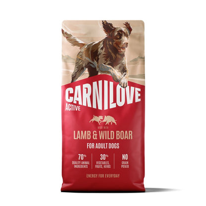 CARNILOVE Active, Janjetina i veprovina