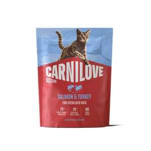 CARNILOVE Active Losos i puretina, za sterilizirane mačke