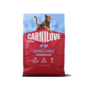 CARNILOVE Active Losos i puretina, za sterilizirane mačke