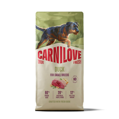 CARNILOVE True Fresh, pačetina, za male pasmine