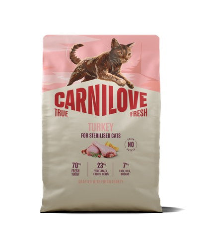 CARNILOVE TrueFresh Puretina, za sterilizirane mačke