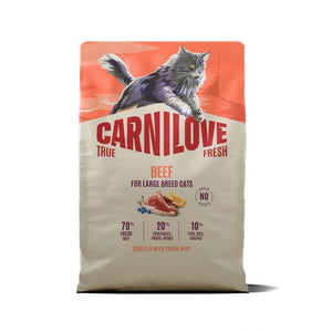 CARNILOVE TrueFresh Govedina, za velike pasmine mačaka