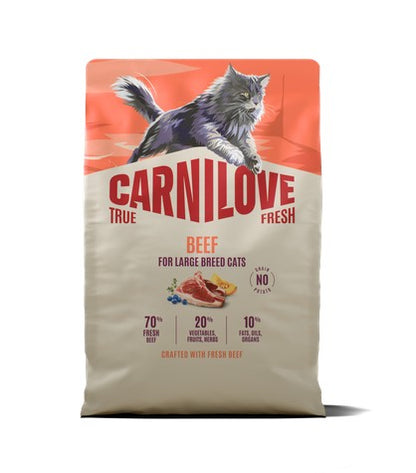 CARNILOVE TrueFresh Govedina, za velike pasmine mačaka