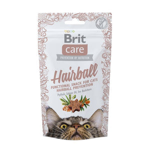 BRIT CARE Hairball, funkcionalna sočna poslastica s pačetinom, bez žitarica 50g