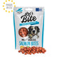LET's Bite Meat Snacks, poslastica za pse, komadići lososa, 150g