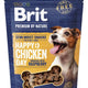 BRIT PREMIUM by Nature Happy Snack, s piletinom i malinom, 180g