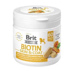 BRIT Vitamins Biotin Skin&Coat Care, dodatak prehrani za pse, 60tbl, 120g