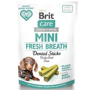 Brit Care Dog Mini treats FRESH BREATH, 7 pcs/120 g