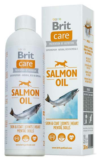 BRIT CARE Ulje lososa, dodatak prehrani za pse, 250 ml